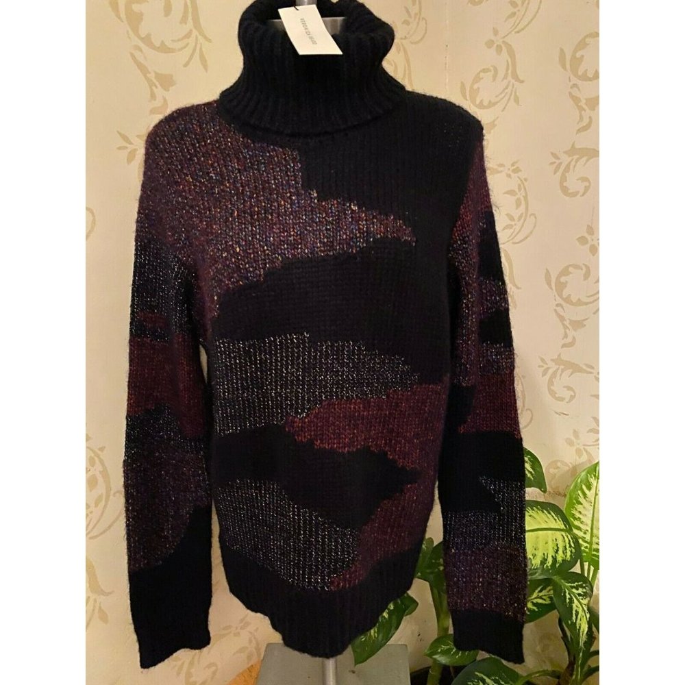 Veronica Beard  Naledi Intarsia Sweater Large $550
